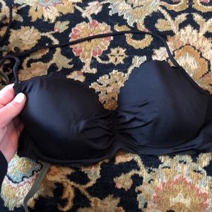 Black Scalloped Bikini Top Victoria’s Secret
